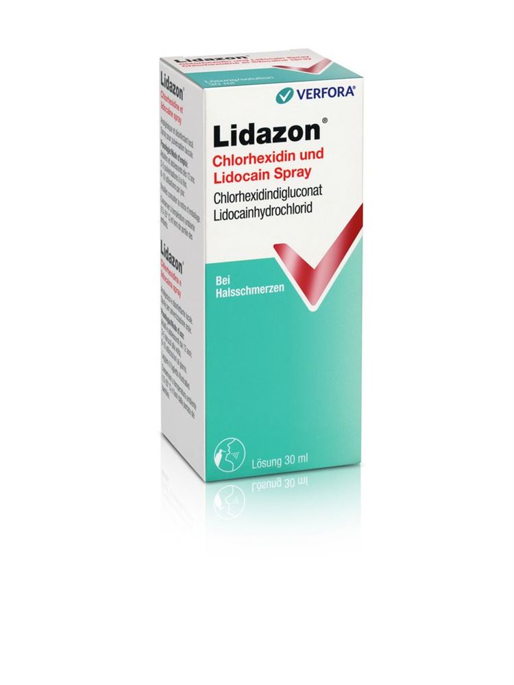 Lidazon Chlorhexidin und Lidocain Spray Fl 30 ml