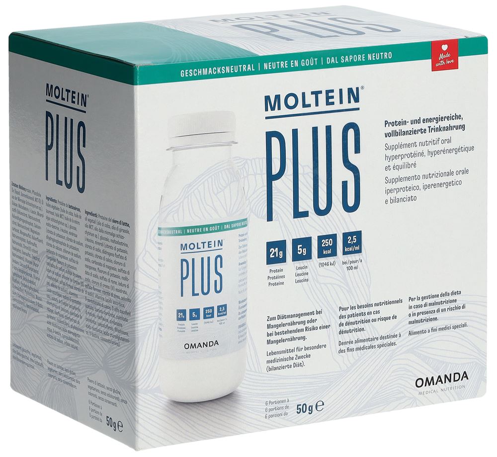 moltein PLUS 2.5 Plv Geschmacksneutral Fl 50 g