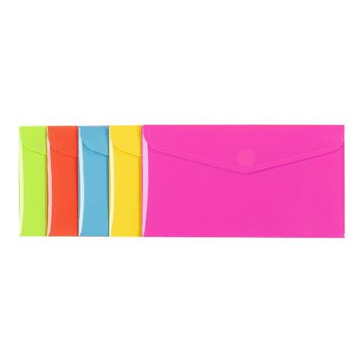 Viquel Happy Fluo - Enveloppe 22 x 12,5 cm - disponible dans différentes couleurs