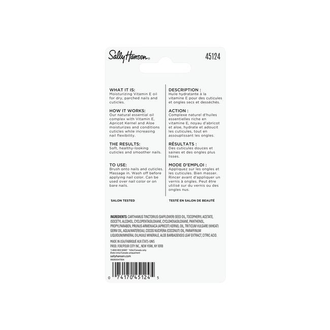 Sally Hansen Vitamine E Nagel & Nagelriem Olie 13 ML