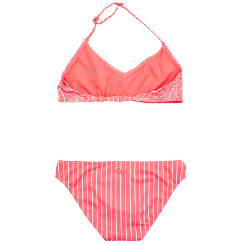 Roxy - VACAY FOR LIFE TRI BRA SET - Rose / Blanc