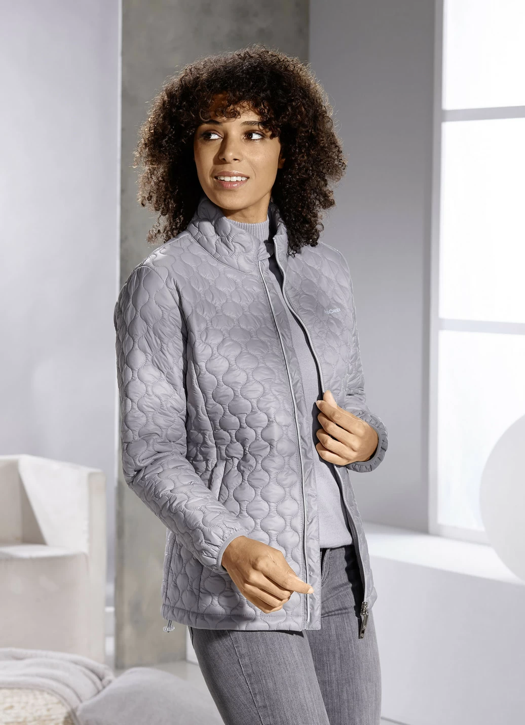 Funktionsjacke mit Zwiebelstepp