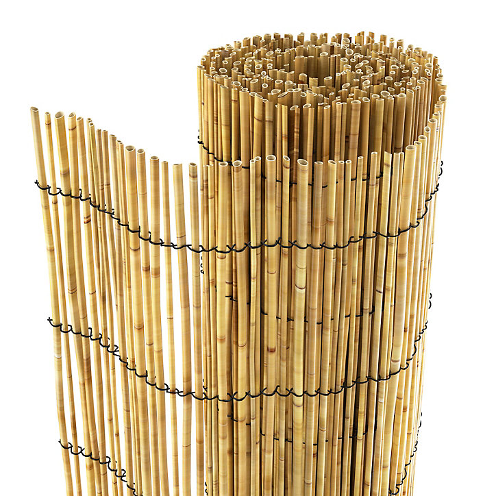 Canisse paillon pele L.3 m x H1 m