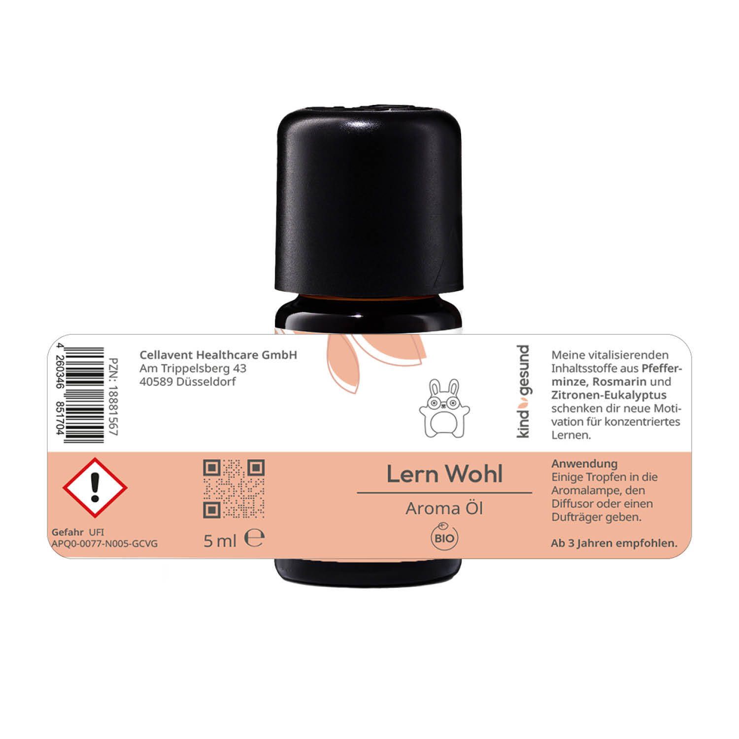 Bio-Lern Wohl Aroma Öl - kindgesund®