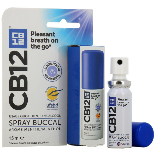 Spray menthe CB12 - Mauvaise haleine