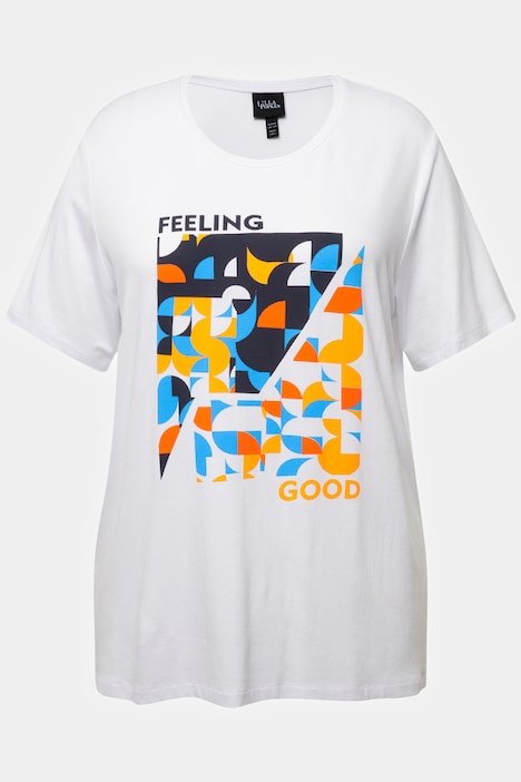 T-Shirt, grafisches Motiv, Rundhals, Halbarm