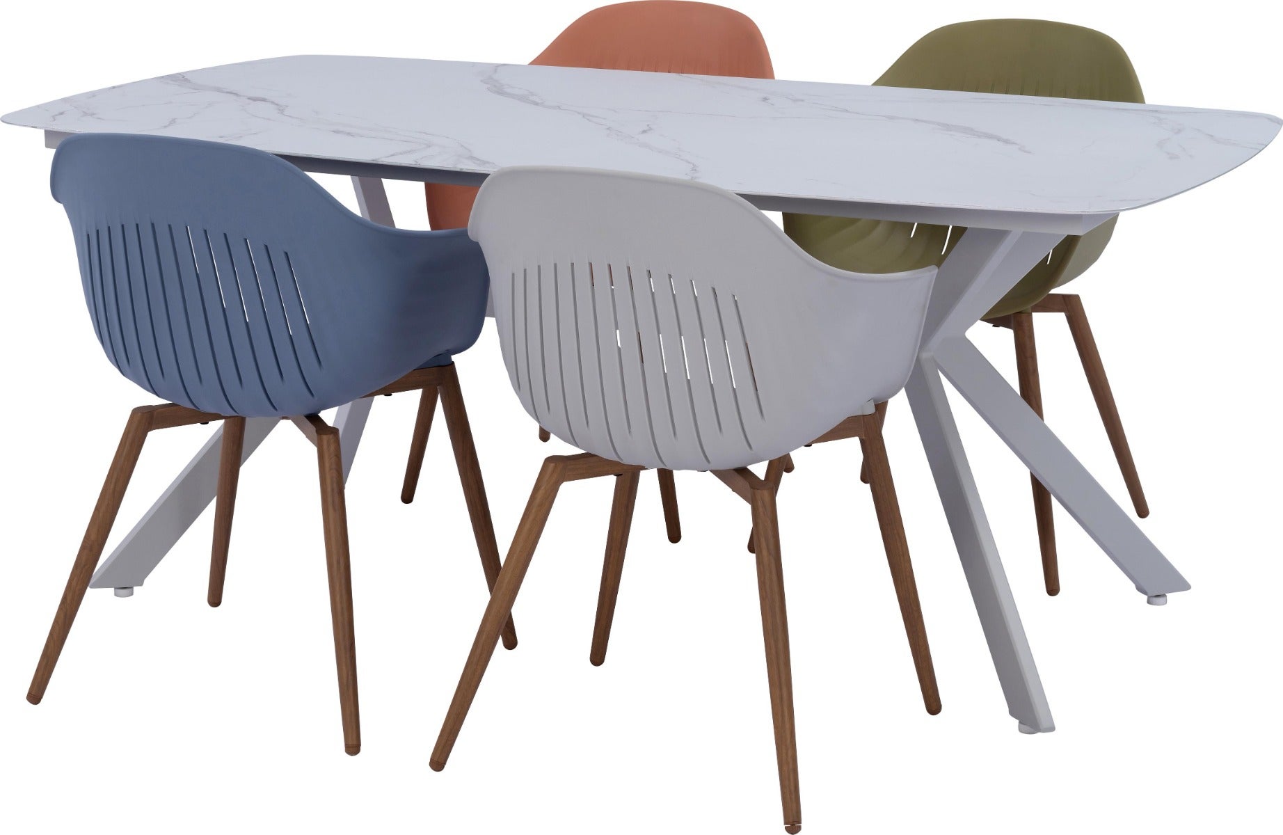 Intratuin 4-zits diningset Lotte met Joya