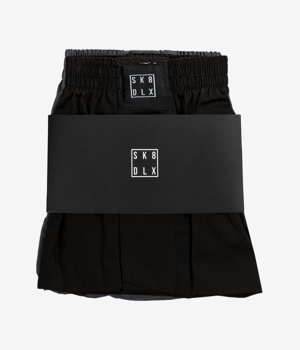 skatedeluxe Square Boxershorts (black grey) 2er Pack
