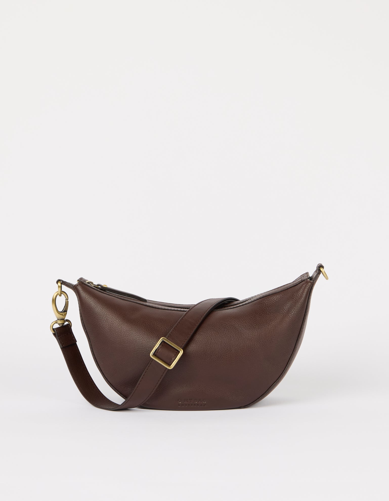 Leo Twisted Handle - Chocolate Soft Grain Leather