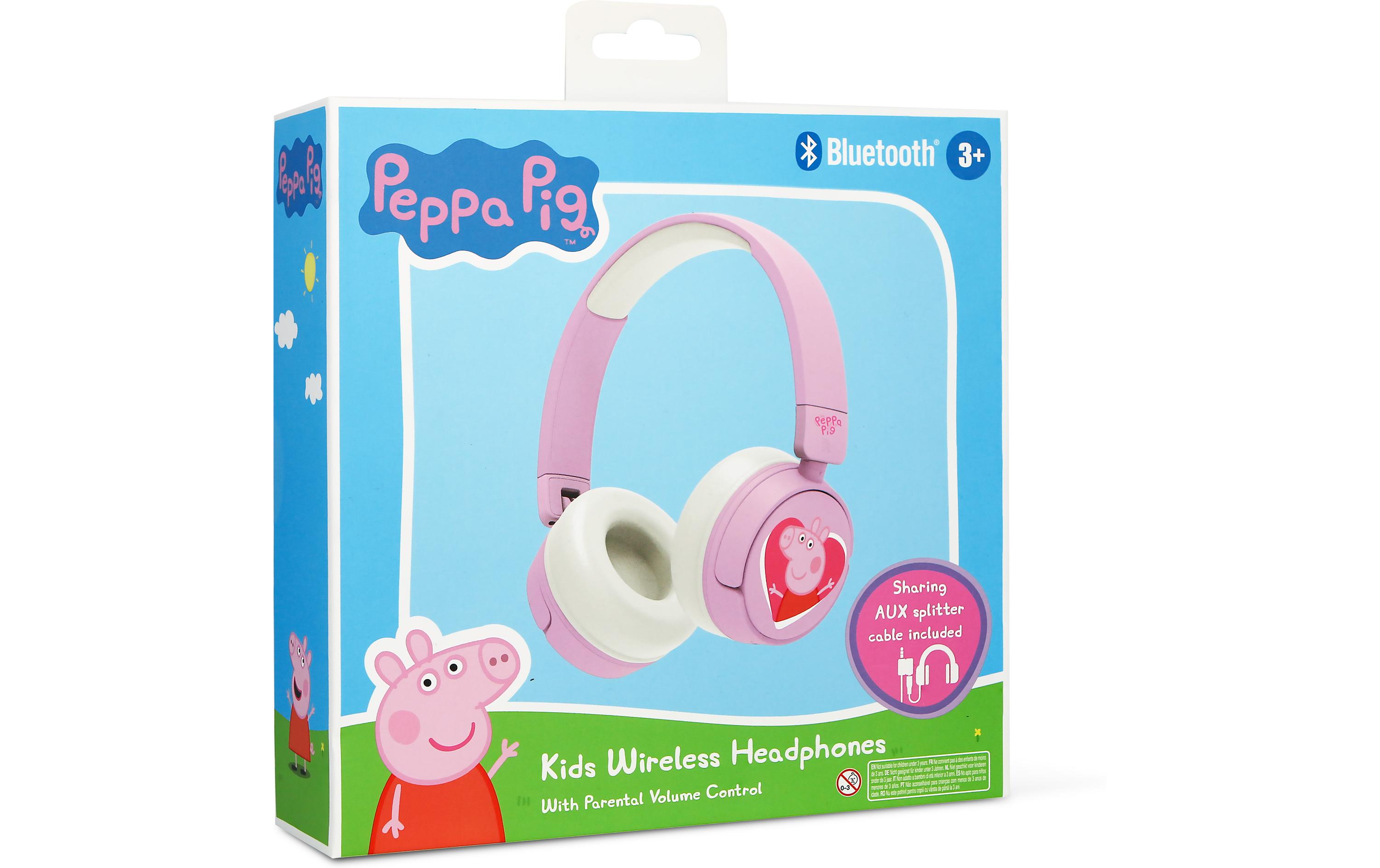 Peppa Pig kabellose Kopfhörer für KinderBluethooth Kopfhörer