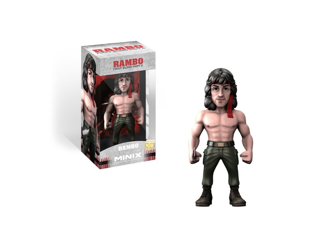 FIGURA MINIX RAMBO WITH BANDANA 12CM