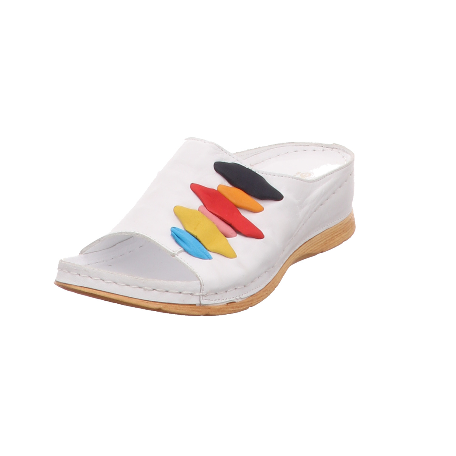 Gemini Pantolette weiß weiss/weiss kombi