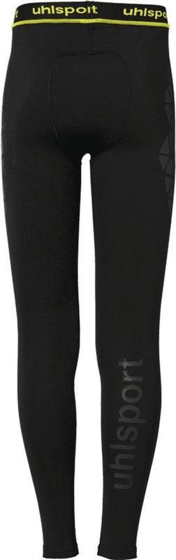 Uhlsport - Bionikframe Res Longtight - Sportbroek - Zwart / Fluogeel - Nanoflex
