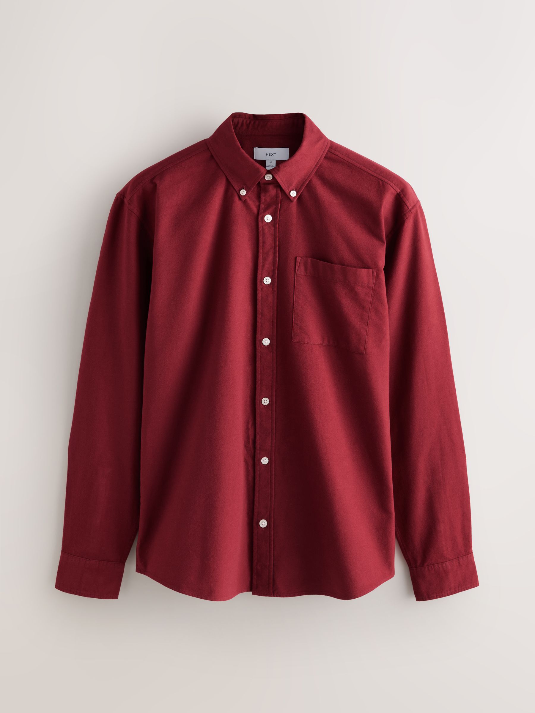 Rood - Soft Touch Oxford Long Sleeve Shirt