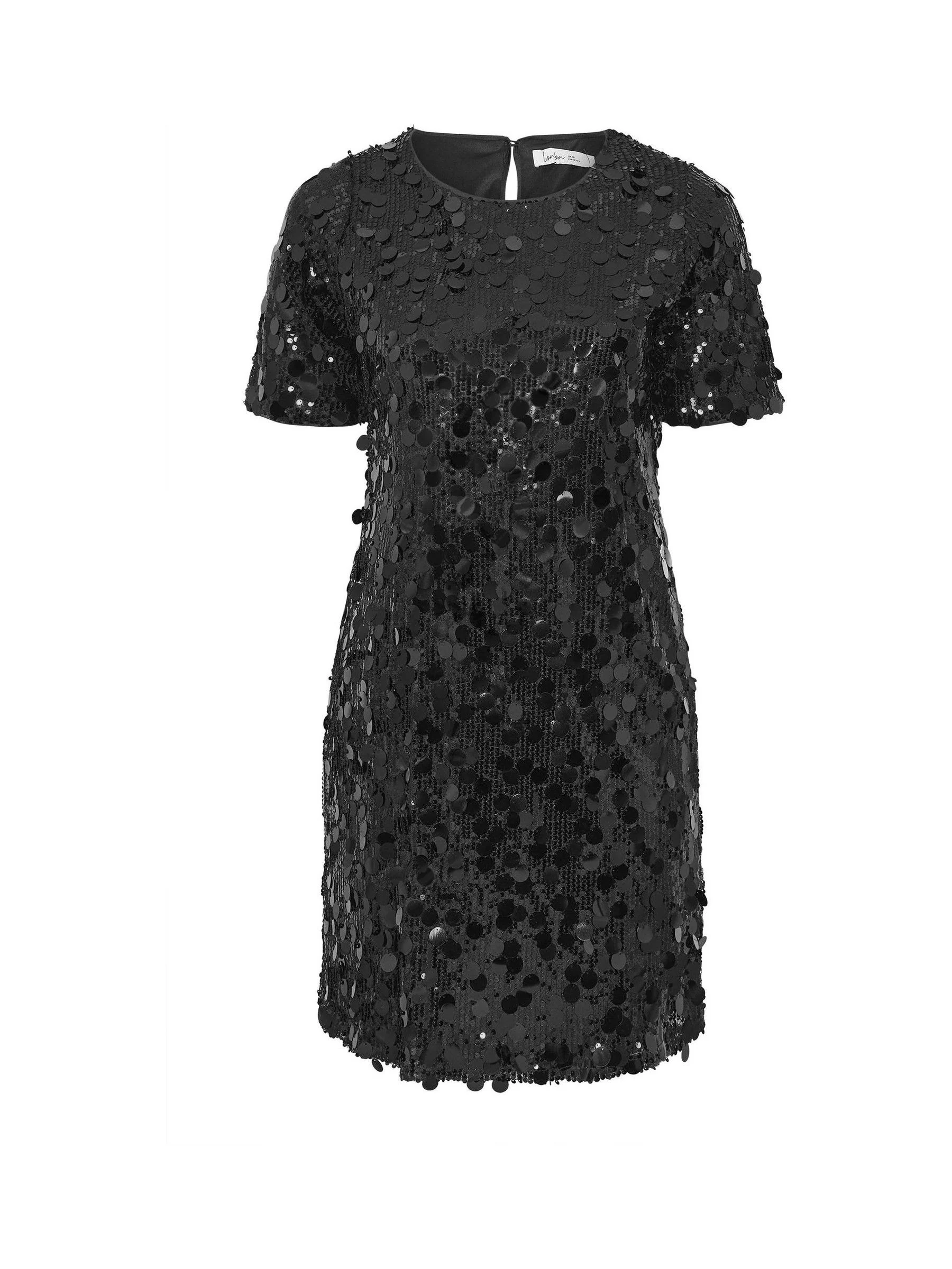 Yours Curve London Sequin T-Shirt Dress
