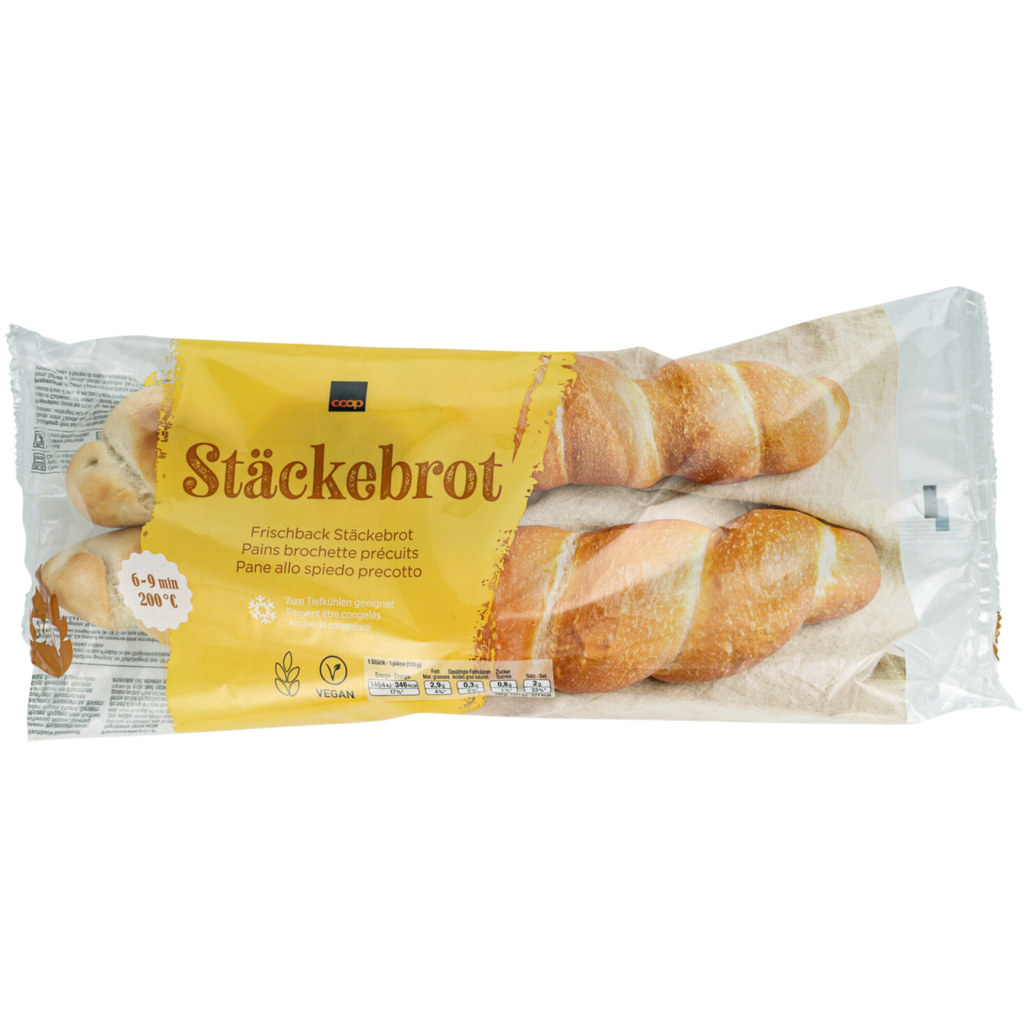 Frischback Stäckebrot 2 Stück