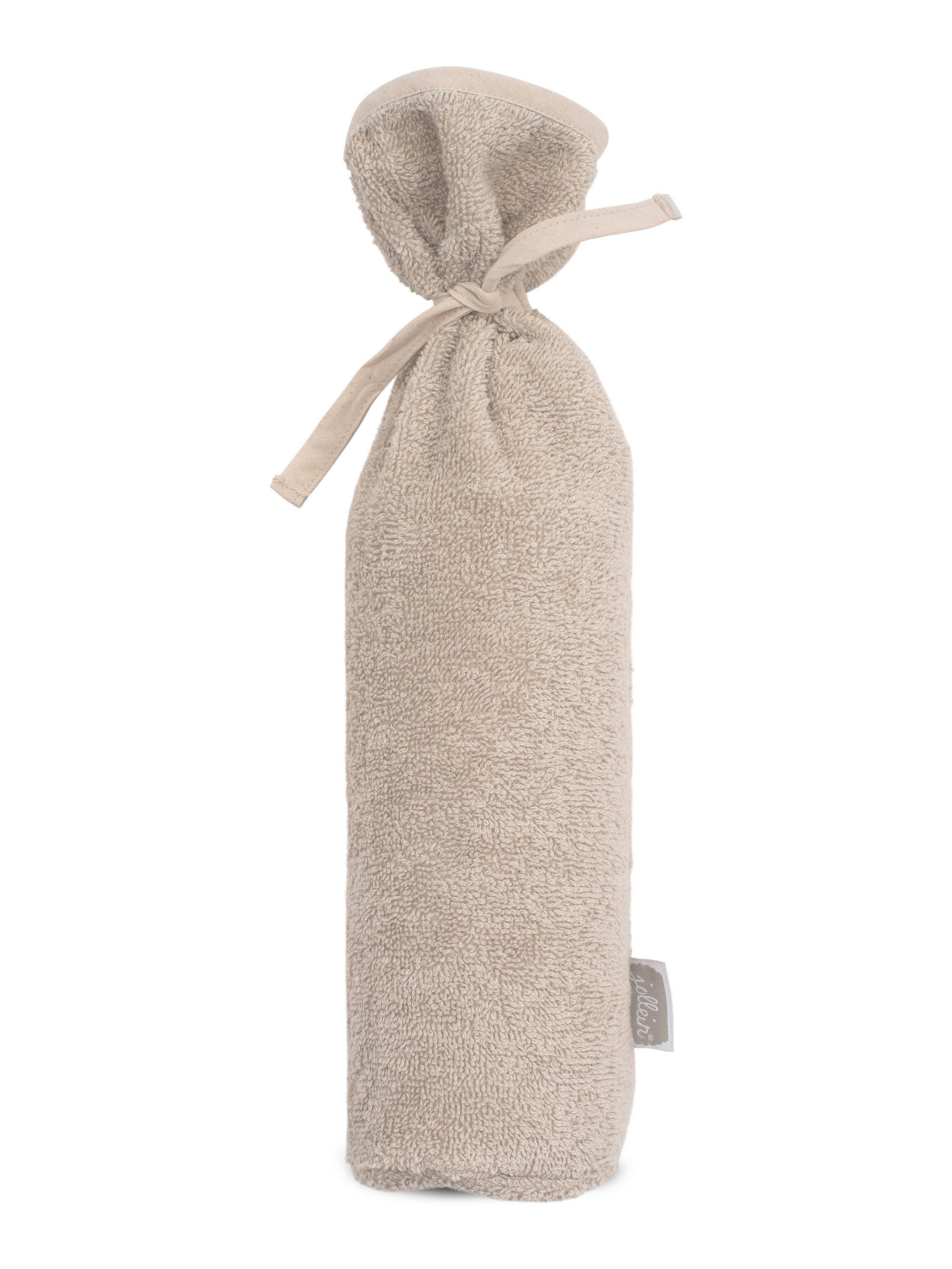 Jollein badstoffen kruikenzak 35x13 cm beige