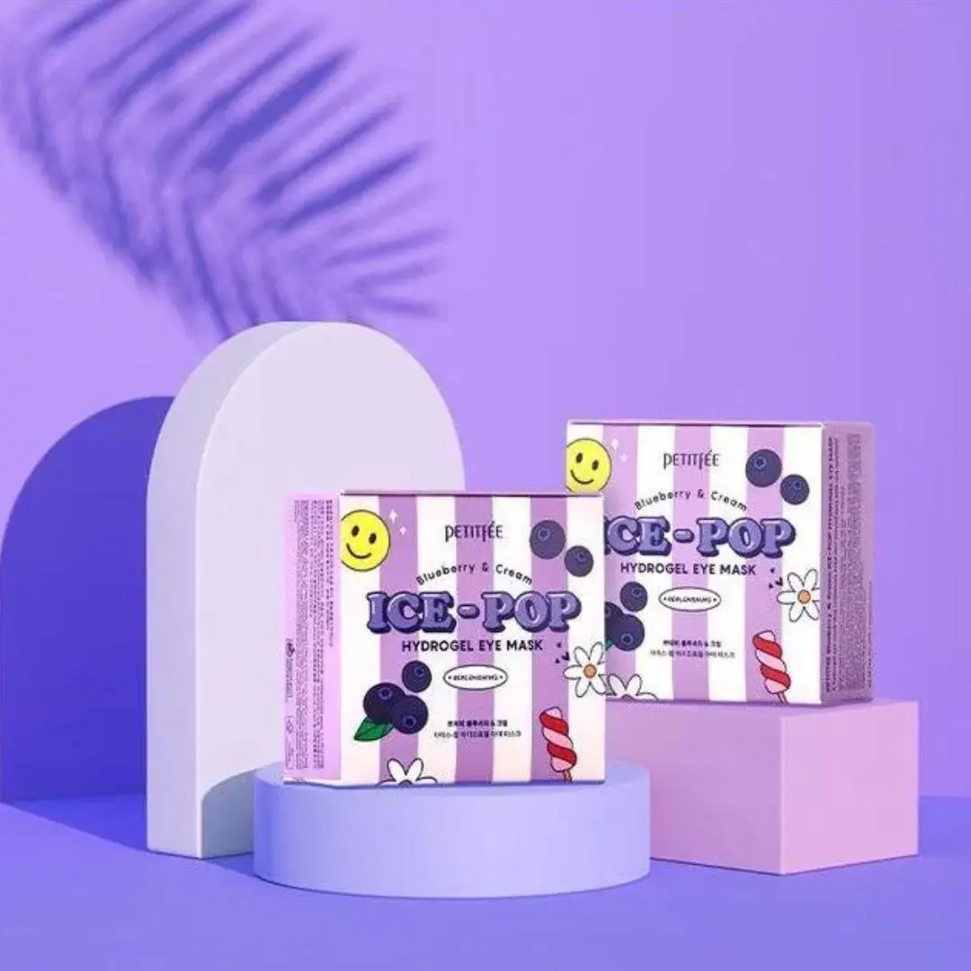 Koelf Blueberry & Cream Ice-pop Hydrogel Eye Mask