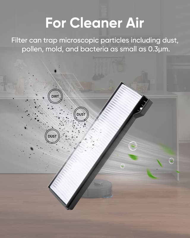 Eufy X10 Pro Omni støvsugerfilter T29E80W1 (2 stk.)