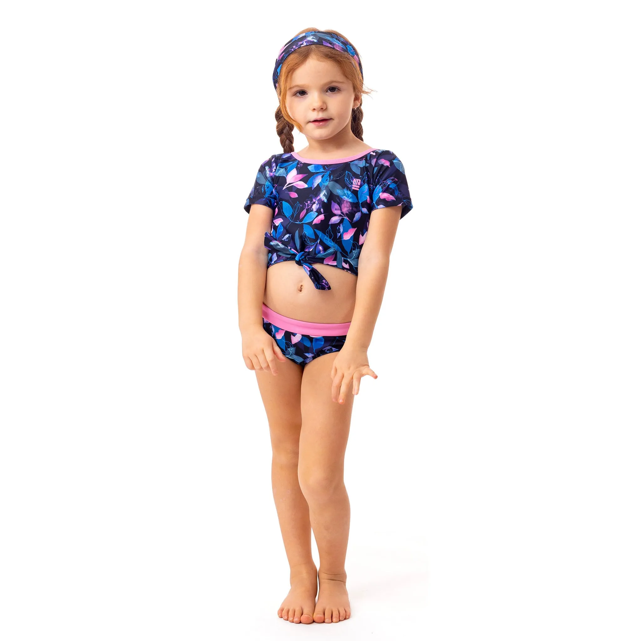 Nanö Bikini UV Noeud Feuilles 4-6ans