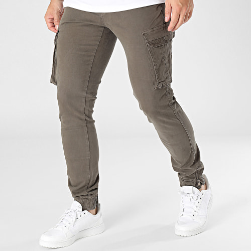 Pantalon Cargo Gris