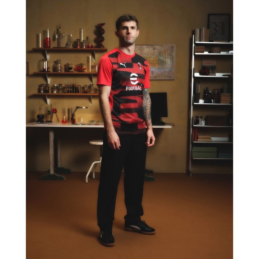 Milan AC T-shirt d'Entraînement Avant-Match - For All Time Red/Noir Enfant