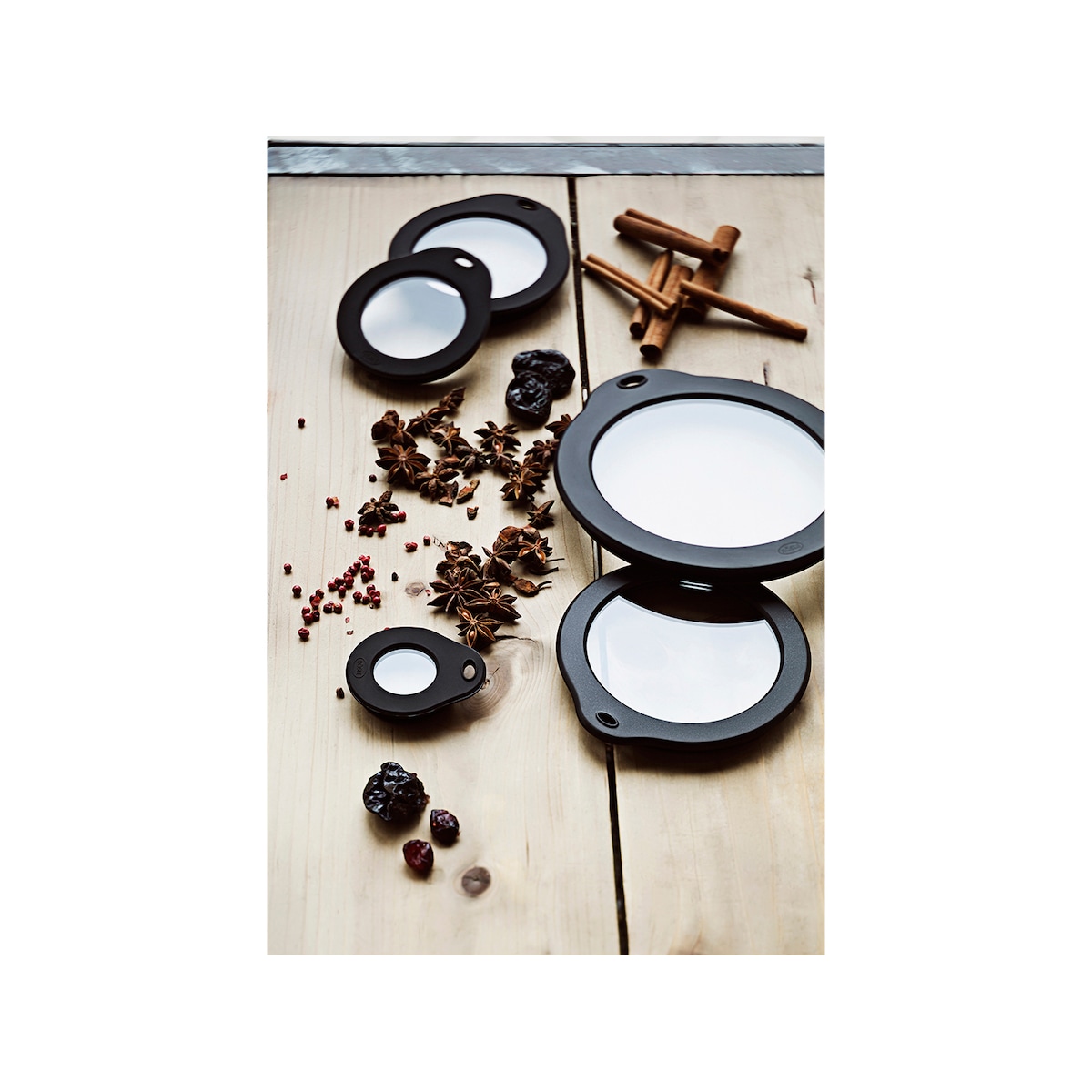 Rösle Glass lid Dia 20 cm Clear/Black