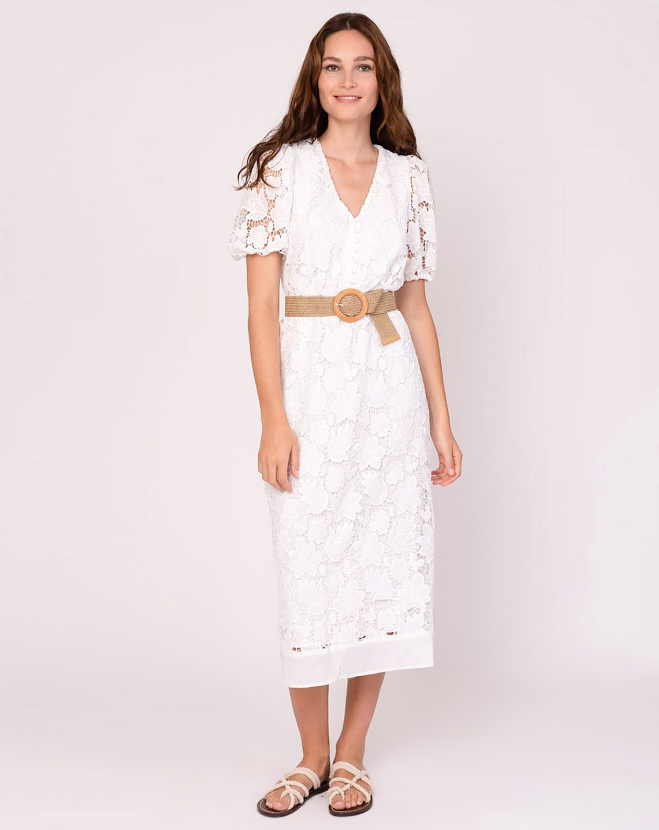 Derhy Robe Placide blanche