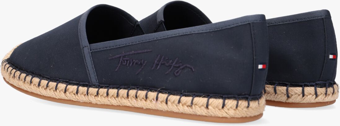 TOMMY HILFIGER blauwe tommy hilfiger espadrilles th signature