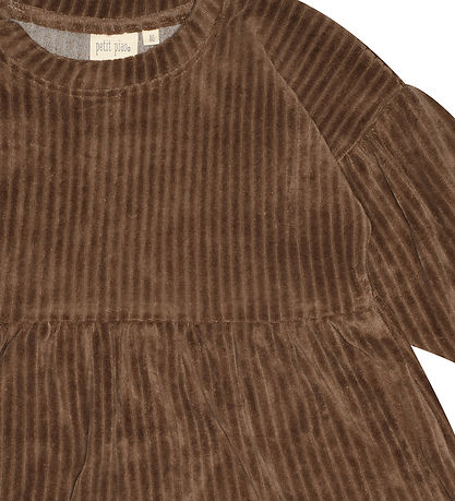 Petit Piao Cordkleid - Walnuss Brown
