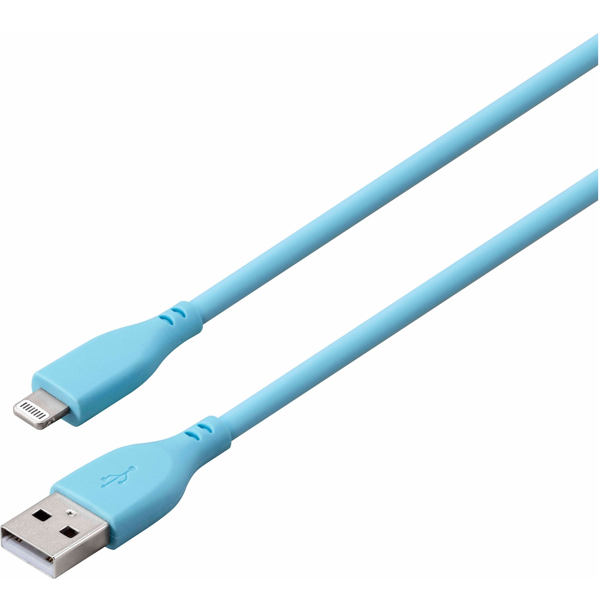 Goji USB-A til Lightning kabel 1,8m (blå)