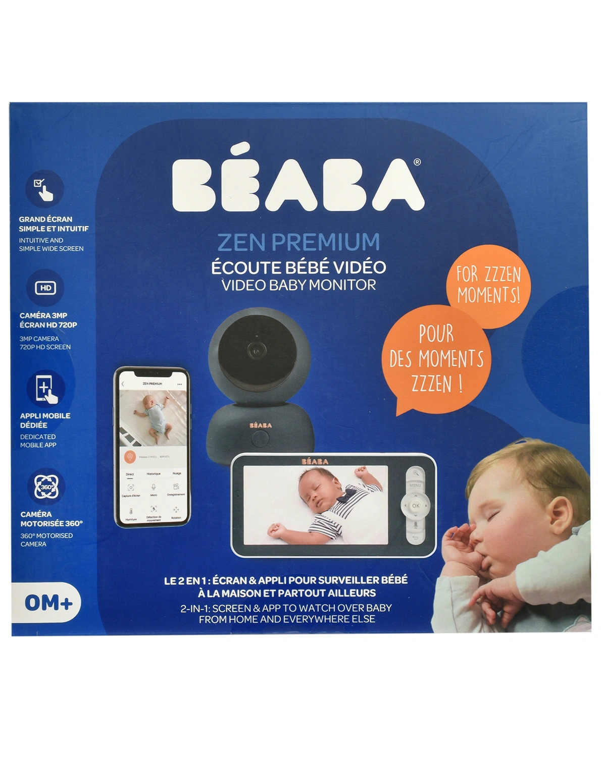 Video Baby Monitor ZEN PREMIUM in nachtblau