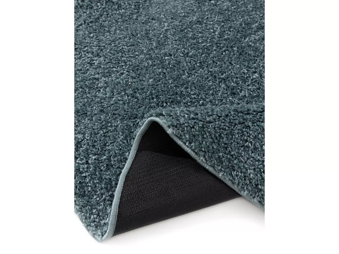 Tapis à poils longs Soho Bleu ø 160 cm rond