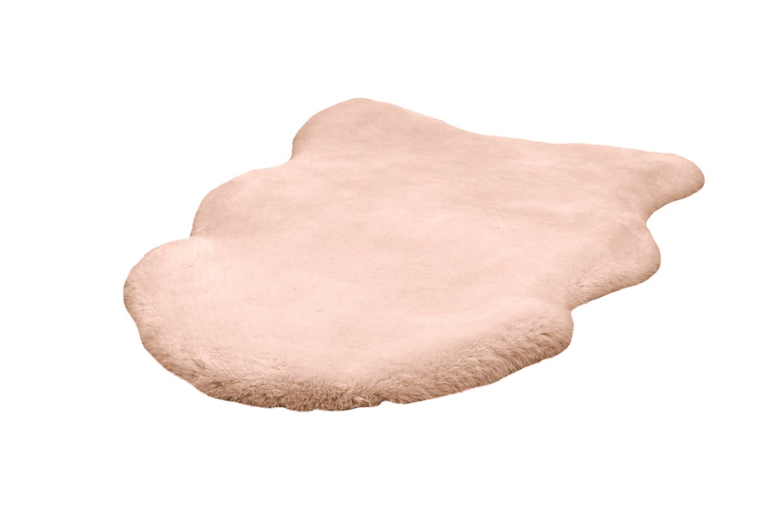 Laagpolig tapijt Primia Wit 23 mm Effen Gedeeltelijk handgemaakt 60 x 90 cm