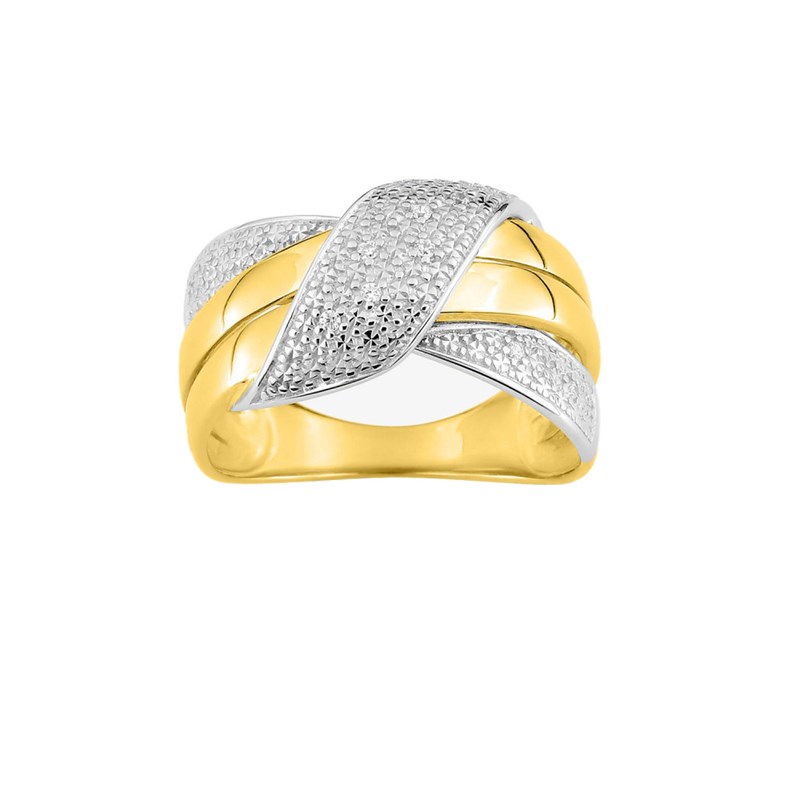Bague Femme - Or 18 Carats - Diamant 0,05 Carats