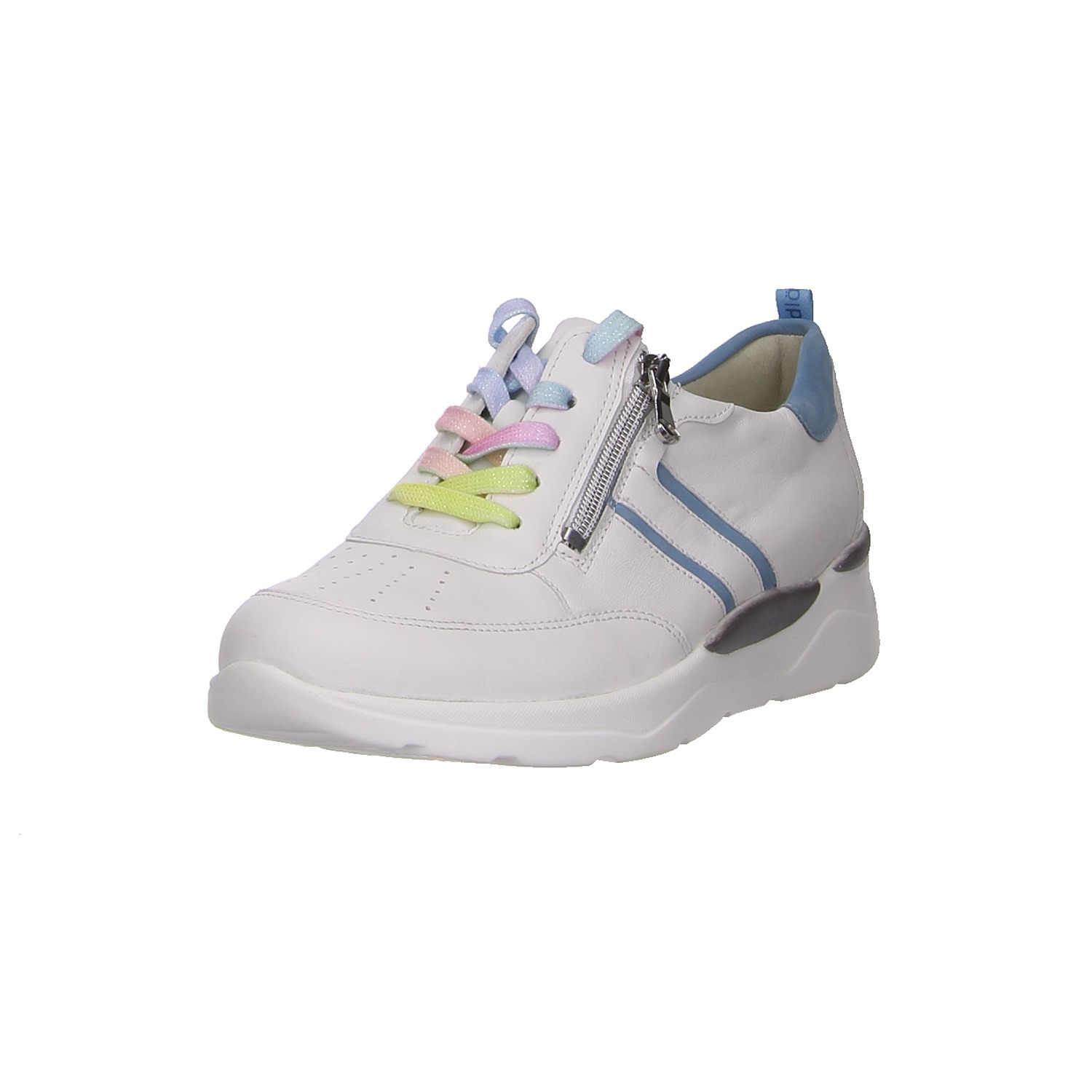Waldläufer Sneaker weiß weiss/weiss kombi