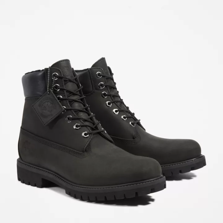 6-inch Boot d'hiver imperméable Timberland Premium pour homme en noir