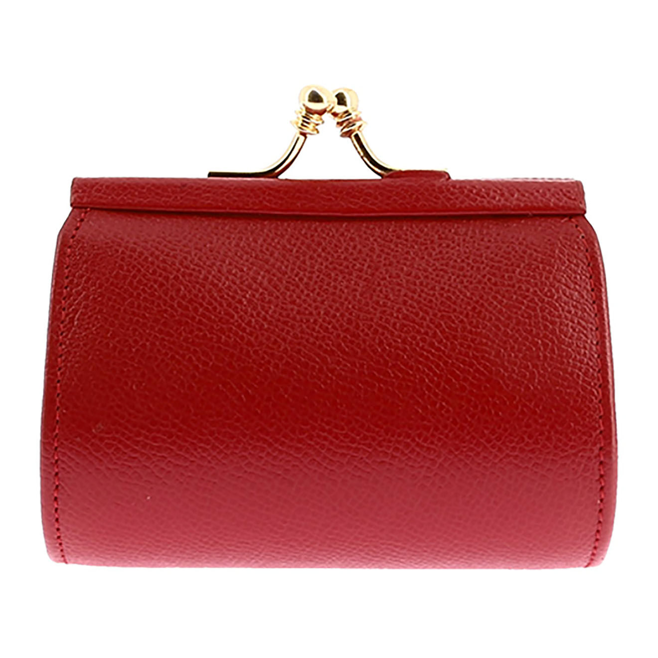 Saint Laurent Porte-monnaie Vintage en Cuir rouge - Très bon état - 8.5x5 cm