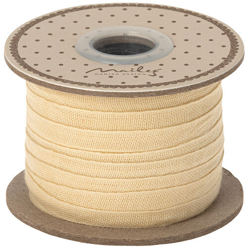 Maileg lint smal - cream - 25 m