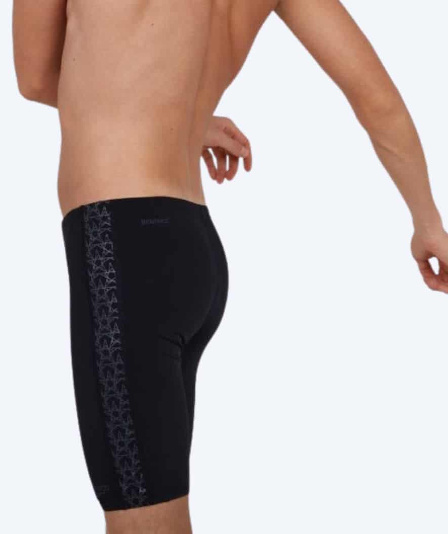 Speedo lange badebukser til mænd - Boomstar Splice - Sort/grå