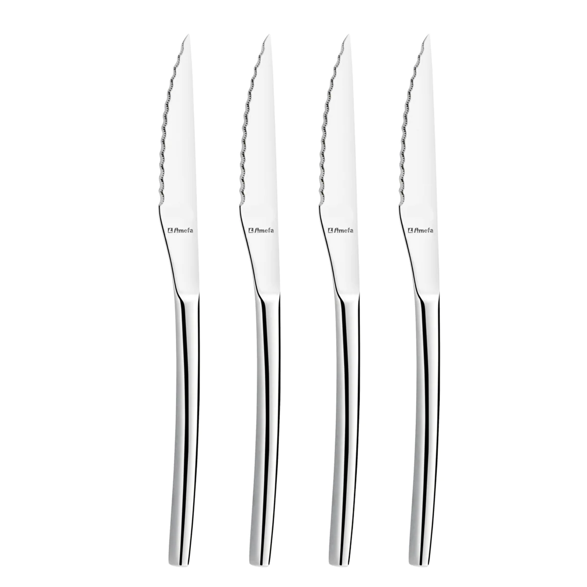 Aurora - Coffret 4 couteaux steak standing Amefa