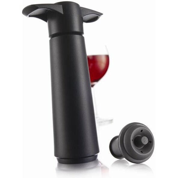 Coffret Pompe à vin + 2 bouchons - Classic