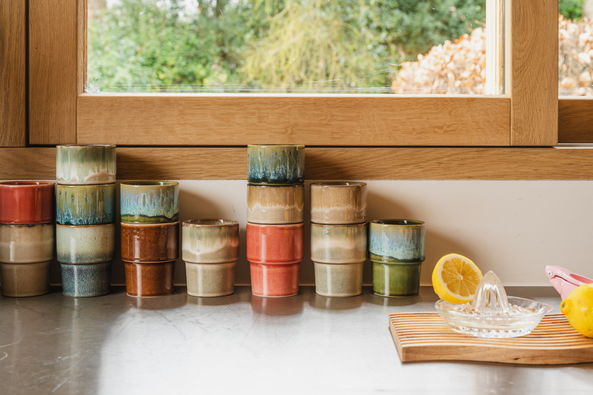 Mok Noor L cacao - set van 4