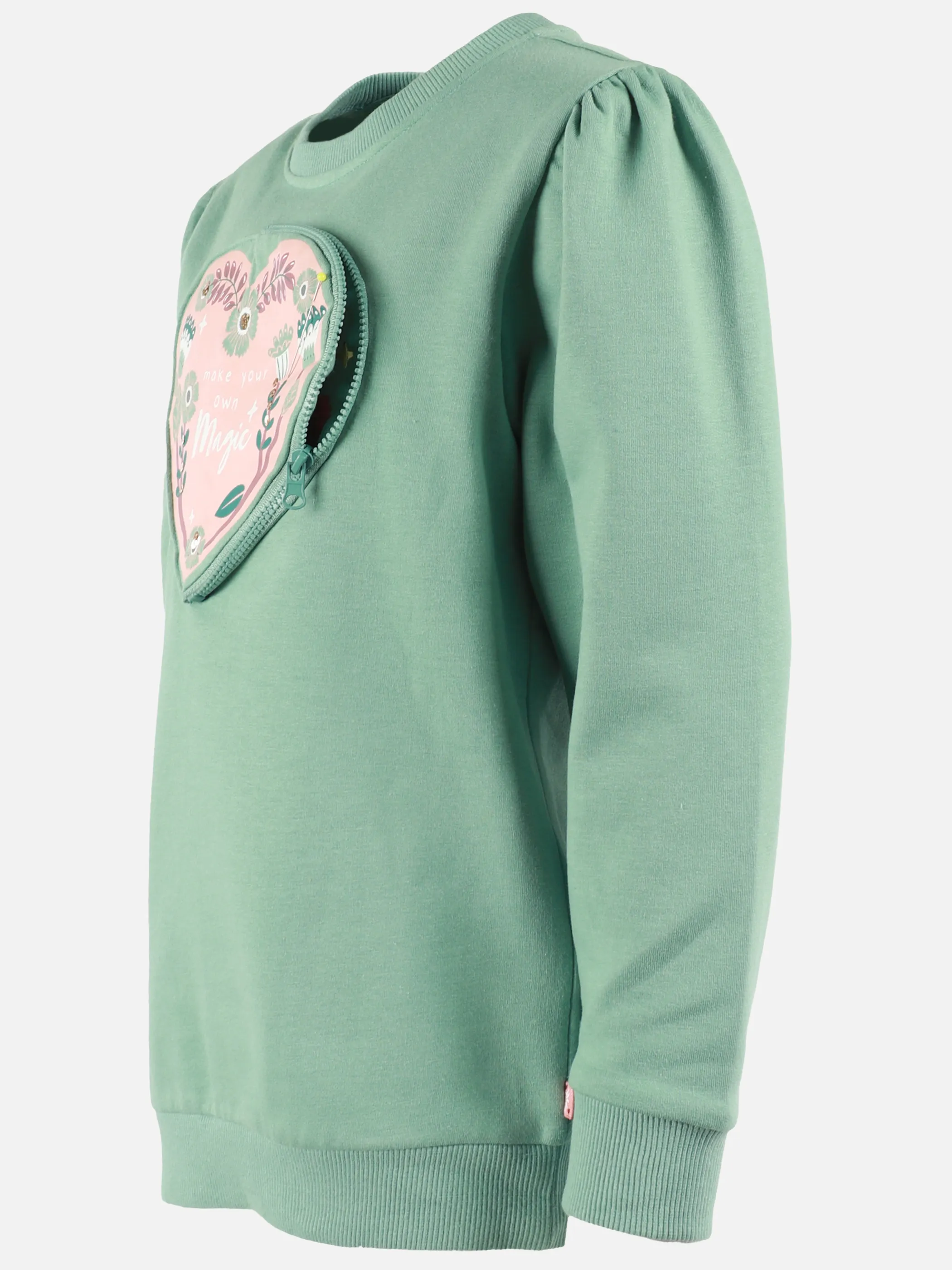 Mädchen Sweatshirt mit Frontbild und Pocket