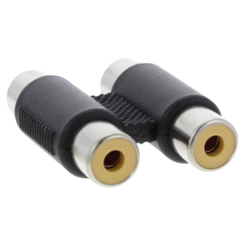 Q-Link tulp verbinder 2x RCA 2x RCA female