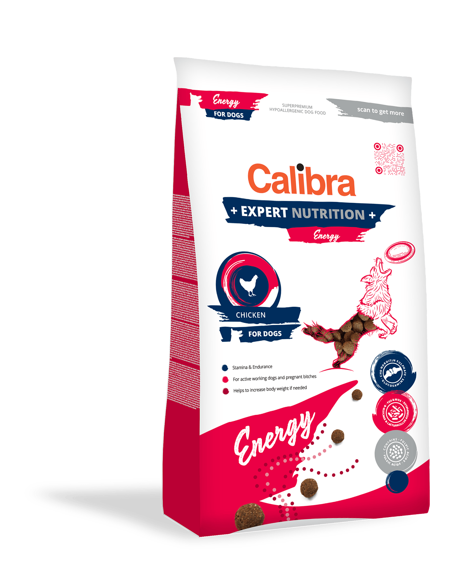 Calibra Dog Expert Nutrition Energy Chicken & Rice  2 kg