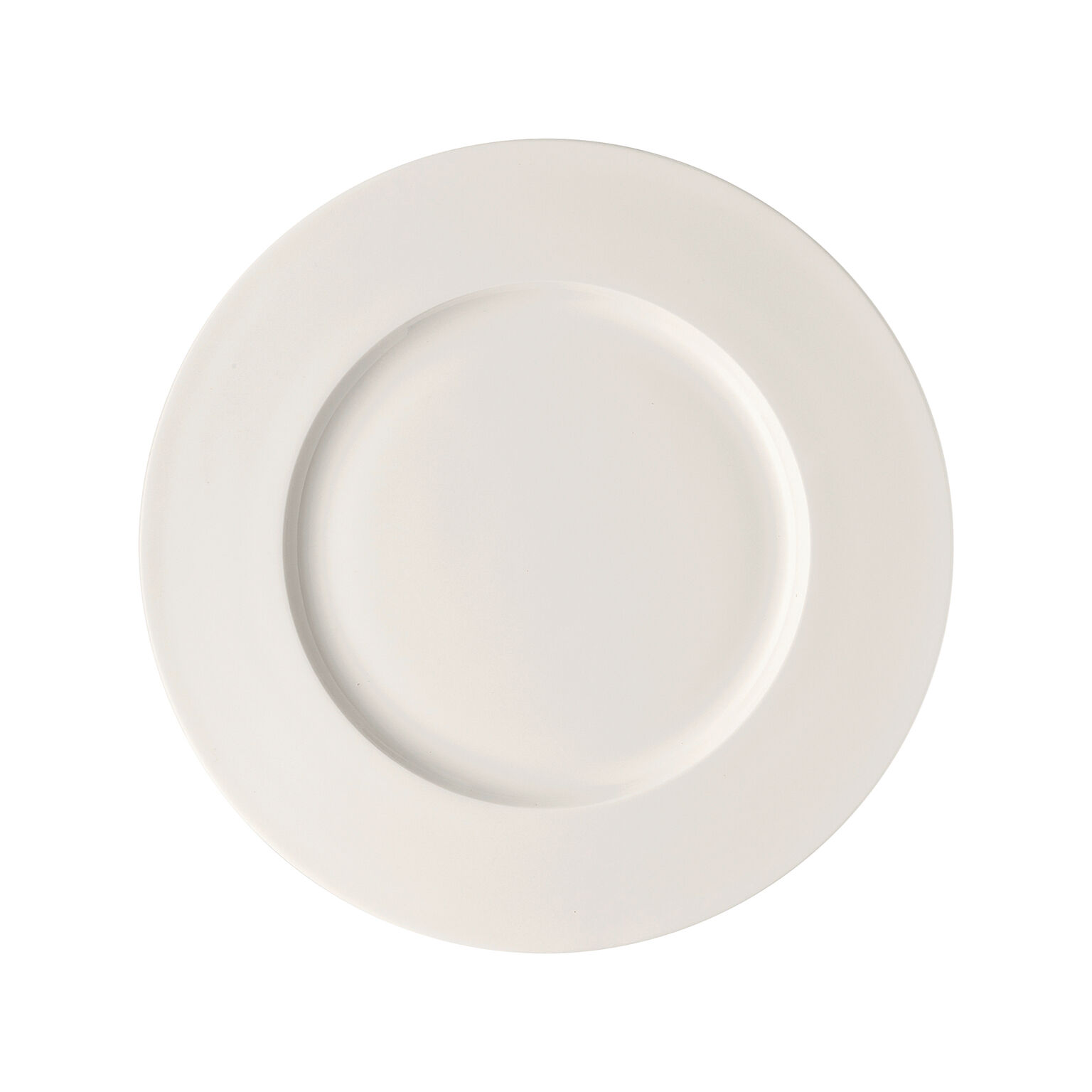 Brillance Bone China Weiss Speiseteller 28 cm Fahne