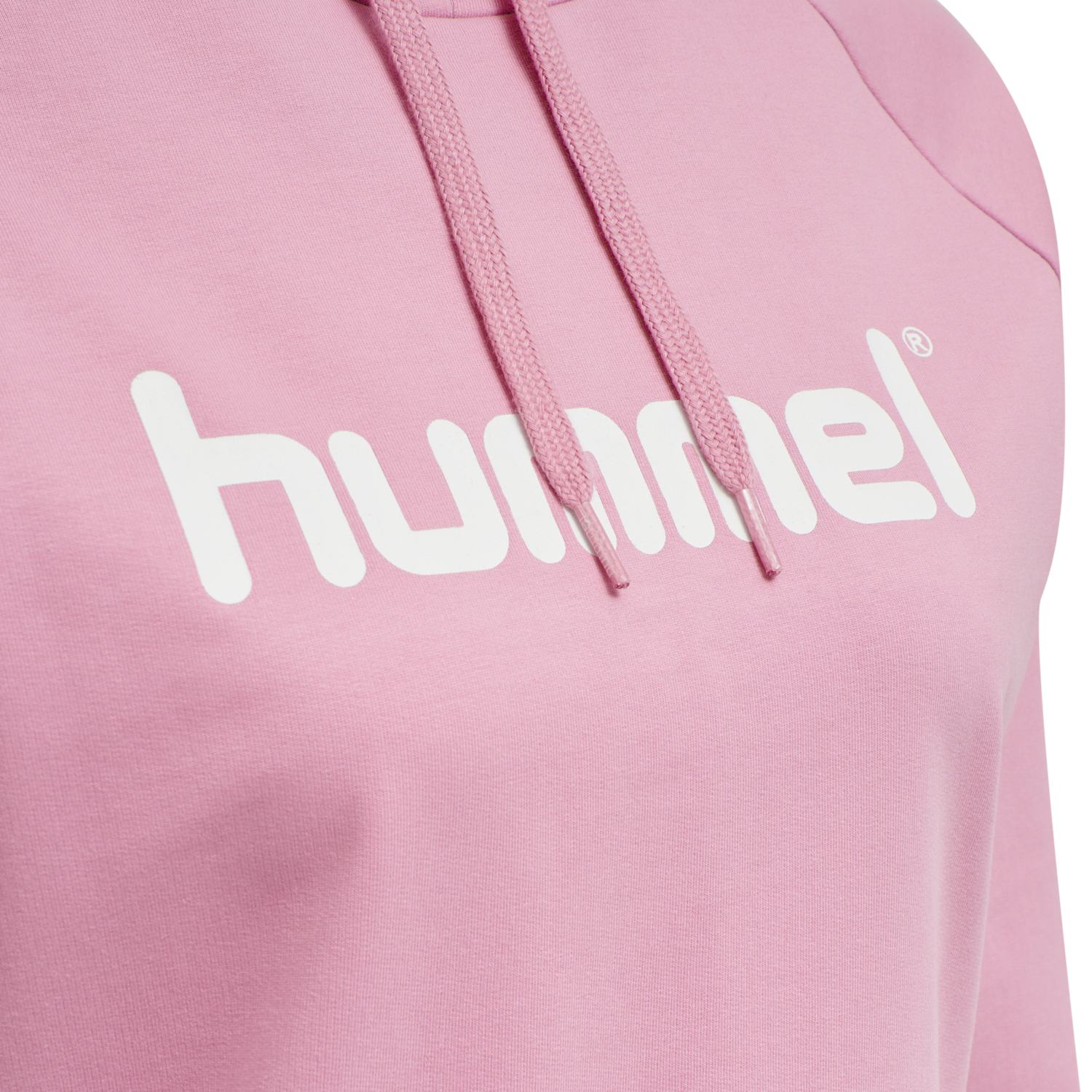 HUMMEL GO COTTON LOGO HOODIE WOMAN