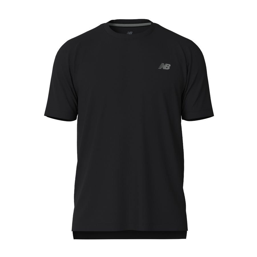 New Balance T-shirt Running Athletics Run - Noir