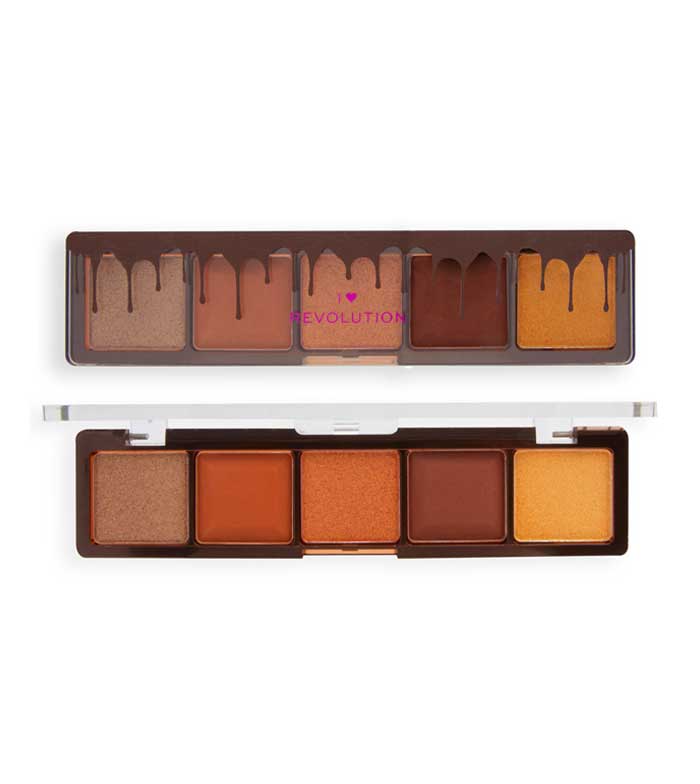 I Heart Revolution  - Paletas de Sombras Mini Chocolate - Chocolate Fudge